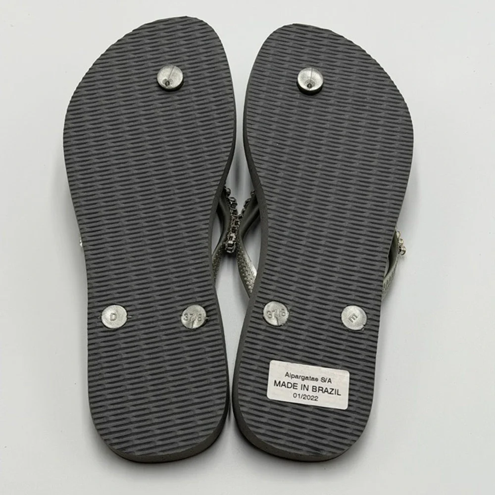 SLLX0076 | W's 7/8 | Swarovski x Havaianas Timeless Romance flip flops sandals